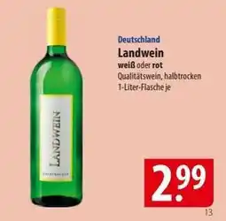 Famila Nord Ost Landwein Angebot