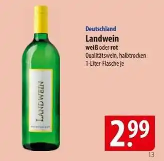 Famila Nord Ost Landwein Angebot