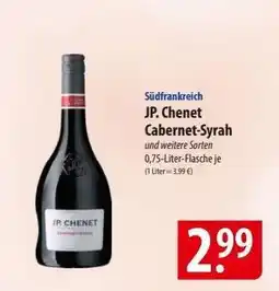 Famila Nord Ost JP. Chenet Cabernet-Syrah Angebot