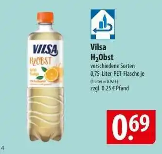 Famila Nord Ost Vilsa H2Obst Angebot