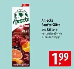 Famila Nord Ost Amecke Sanfte Säfte oder Säfte + Angebot