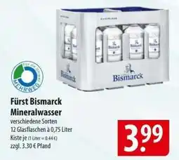 Famila Nord Ost Fürst Bismarck Mineralwasser Angebot