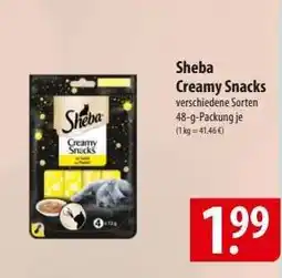 Famila Nord Ost Sheba Creamy Snacks Angebot