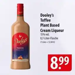 Famila Nord Ost Dooley’s Toffee Plant Based Cream Liqueur Angebot