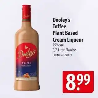 Famila Nord Ost Dooley’s Toffee Plant Based Cream Liqueur Angebot
