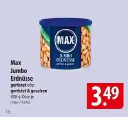 Famila Nord Ost Max Jumbo Erdnüsse Angebot