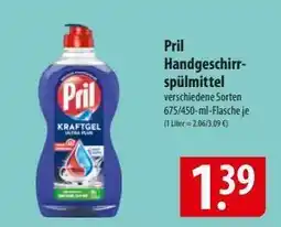 Famila Nord Ost Pril Handgeschirrspülmittel Angebot