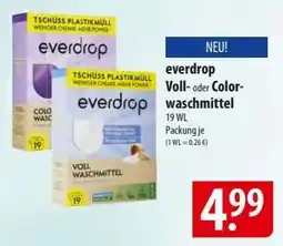 Famila Nord Ost everdrop Voll- oder Colorwaschmittel Angebot