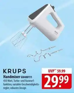 Famila Nord Ost KRUPS Handmixer GN400111 Angebot
