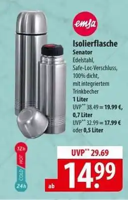 Famila Nord Ost Isolierflasche Senator Angebot