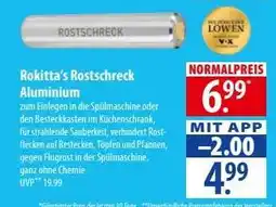 Famila Nord Ost Rokitta’s Rostschreck Aluminium Angebot