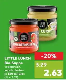 Kaufland LITTLE LUNCH Bio-Suppe Angebot