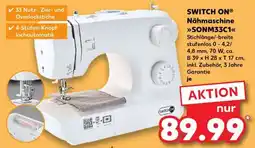 Kaufland SWITCH ON Nähmaschine SONM33C1 Angebot