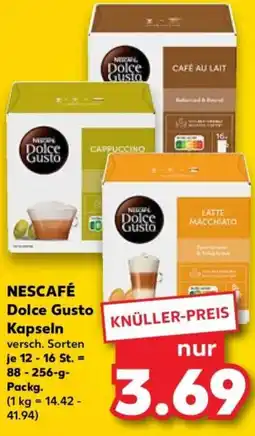 Kaufland Nescafé Dolce Gusto Kapseln Angebot