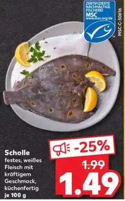 Kaufland Scholle Angebot