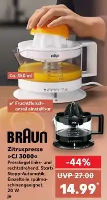 Kaufland Zitruspresse CJ 3000 Angebot