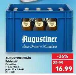 Kaufland AUGUSTINERBRÄU Edelstoff Angebot