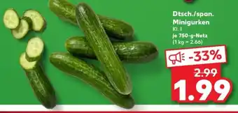 Kaufland Minigurken Angebot