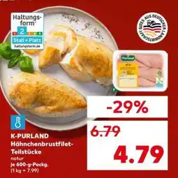 Kaufland K-PURLAND Hähnchenbrustfilet- Teilstücke Angebot