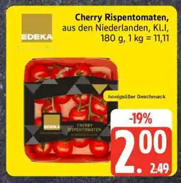 Edeka Cherry-Rispentomaten Angebot
