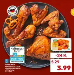 Kaufland K-PURLAND Hähnchenschenkel Angebot