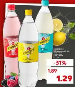 Kaufland SCHWEPPES Erfrischungsgetränk Angebot
