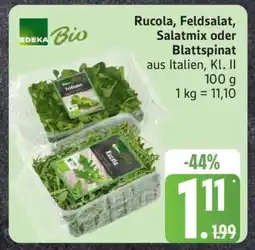 Edeka Rucola, Feldsalat, Salatmix oder Blattspinat Angebot