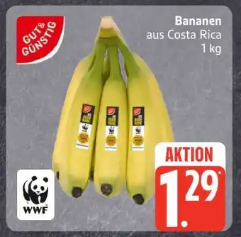 Edeka Bananen aus Costa Rica Angebot