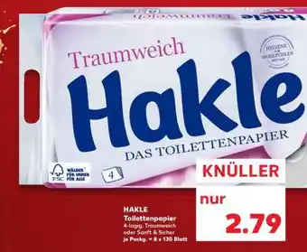 Kaufland Hakle Toilettenpapier Angebot