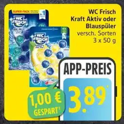 Edeka WC Frisch Kraft Aktiv oder Blauspüler Angebot