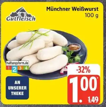 Edeka Münchner Weisswurst Angebot