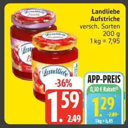 Edeka Landliebe Aufstriche Angebot
