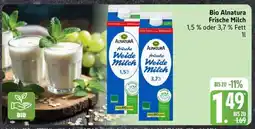 Edeka Bio Alnatura Frische Milch Angebot