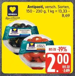 Edeka Antipasti, versch. Sorten Angebot