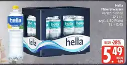 Edeka Hella Mineralwasser Angebot