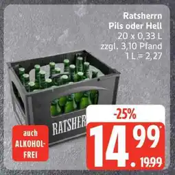 Edeka Ratsherrn Pils oder Hell Angebot