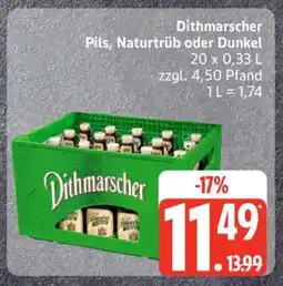 Edeka Dithmarscher Pils, Naturtrüb oder Dunkel Angebot
