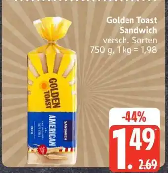 Edeka Golden Toast Sandwich Angebot