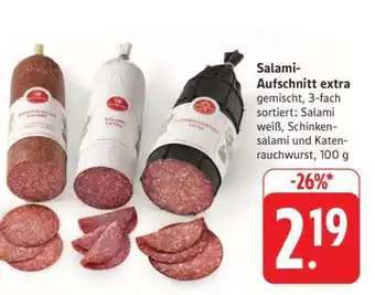 Edeka Salami-Aufschnitt extra Angebot