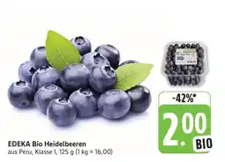 Edeka EDEKA Bio Heidelbeeren Angebot