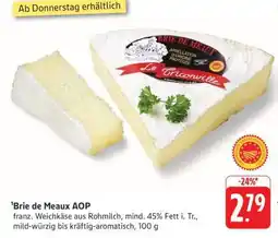 Edeka Brie de Meaux AOP Angebot