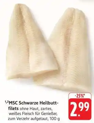 Edeka MSC Schwarze Heilbuttfilets Angebot