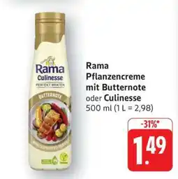 Edeka Rama Culinesse Pflanzencreme Angebot
