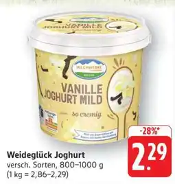 Edeka Weideglück Joghurt Angebot
