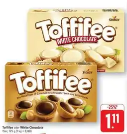 Edeka Toffifee oder White Chocolate Angebot