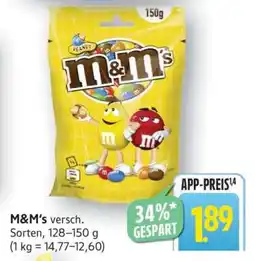 Edeka M&M's versch. Sorten Angebot