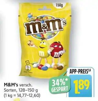 Edeka M&M's versch. Sorten Angebot