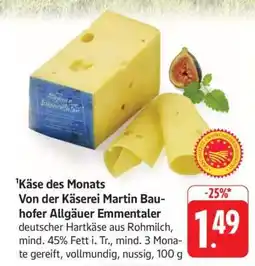 Edeka Allgäuer Emmentaler Angebot