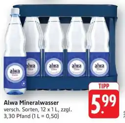 Edeka Alwa Mineralwasser Angebot