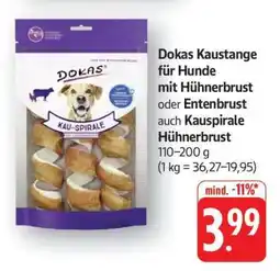 Edeka Dokas Kaustange für Hunde Angebot